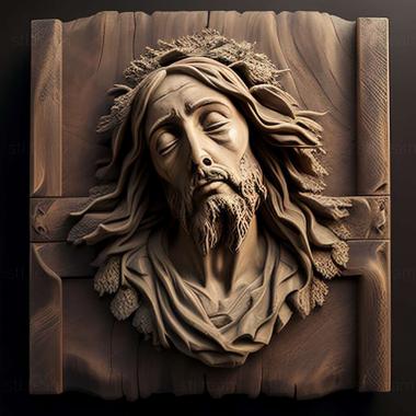 3D model jesus (STL)